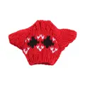 Navy Red Snowflake