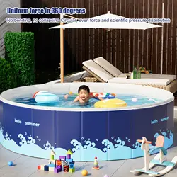 Piscina infantil extensible con juegos de agua para niños
