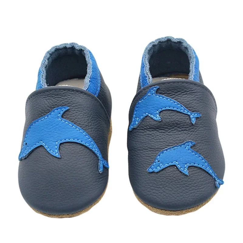Botines de piel suave para los primeros pasos del bebé – Antideslizantes - imagen 5