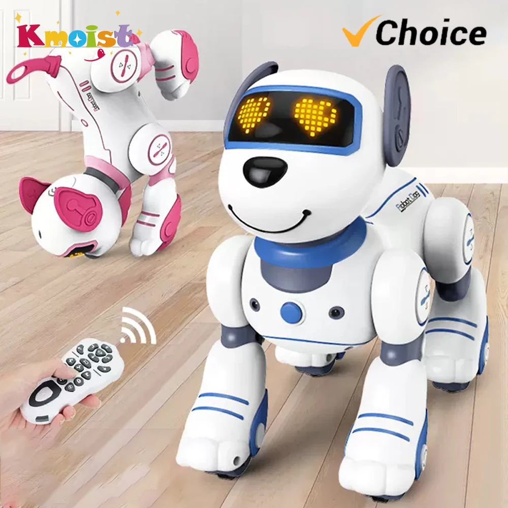 Perro robot acrobático – Mascota interactiva con control remoto - imagen 5