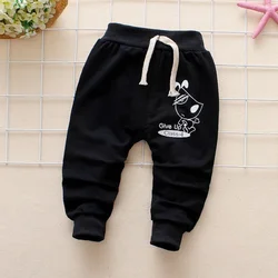 Pantalones harem de algodón para bebé – holgados y cómodos