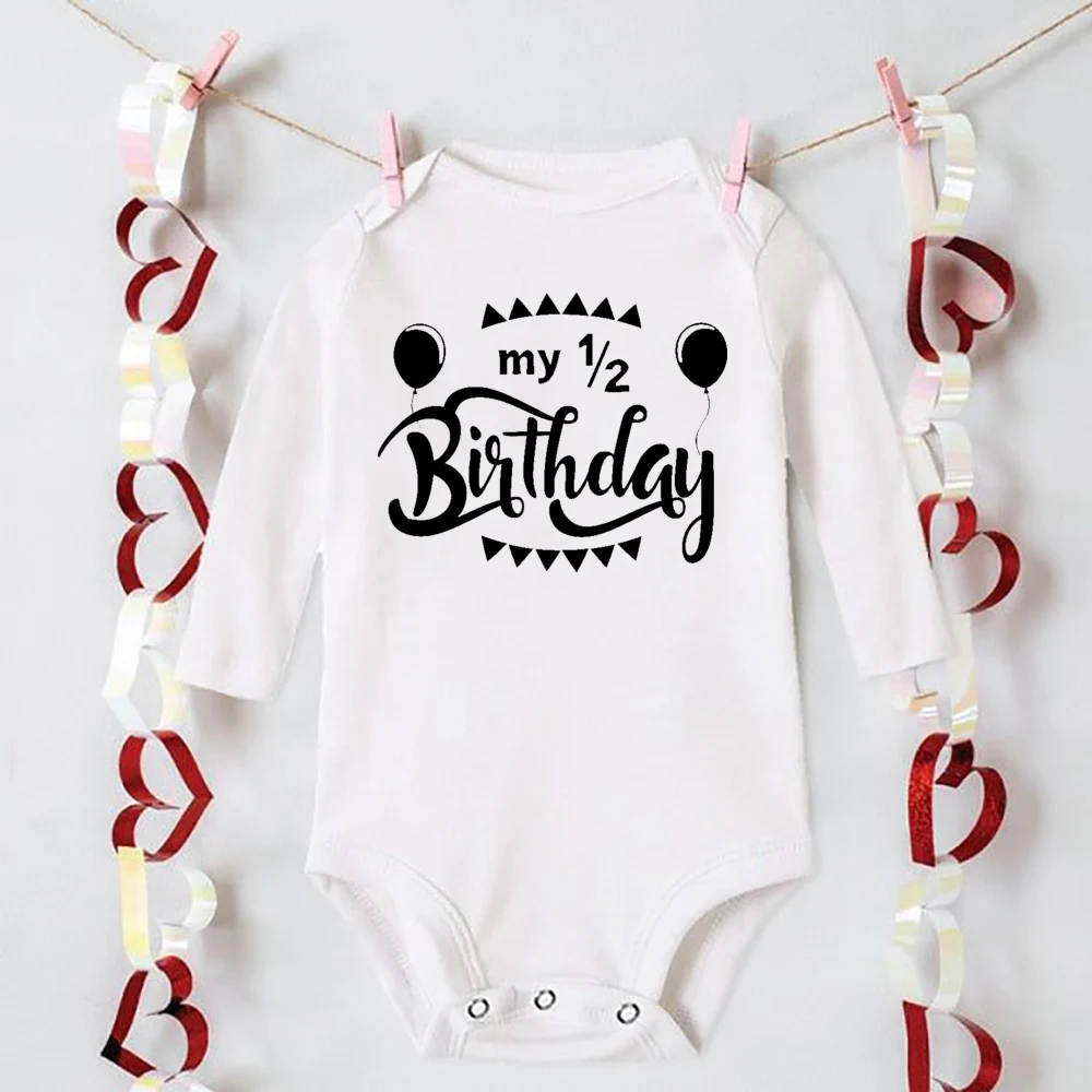 Pelele de manga larga para bebé – Ideal para fiestas de cumpleaños - imagen 5