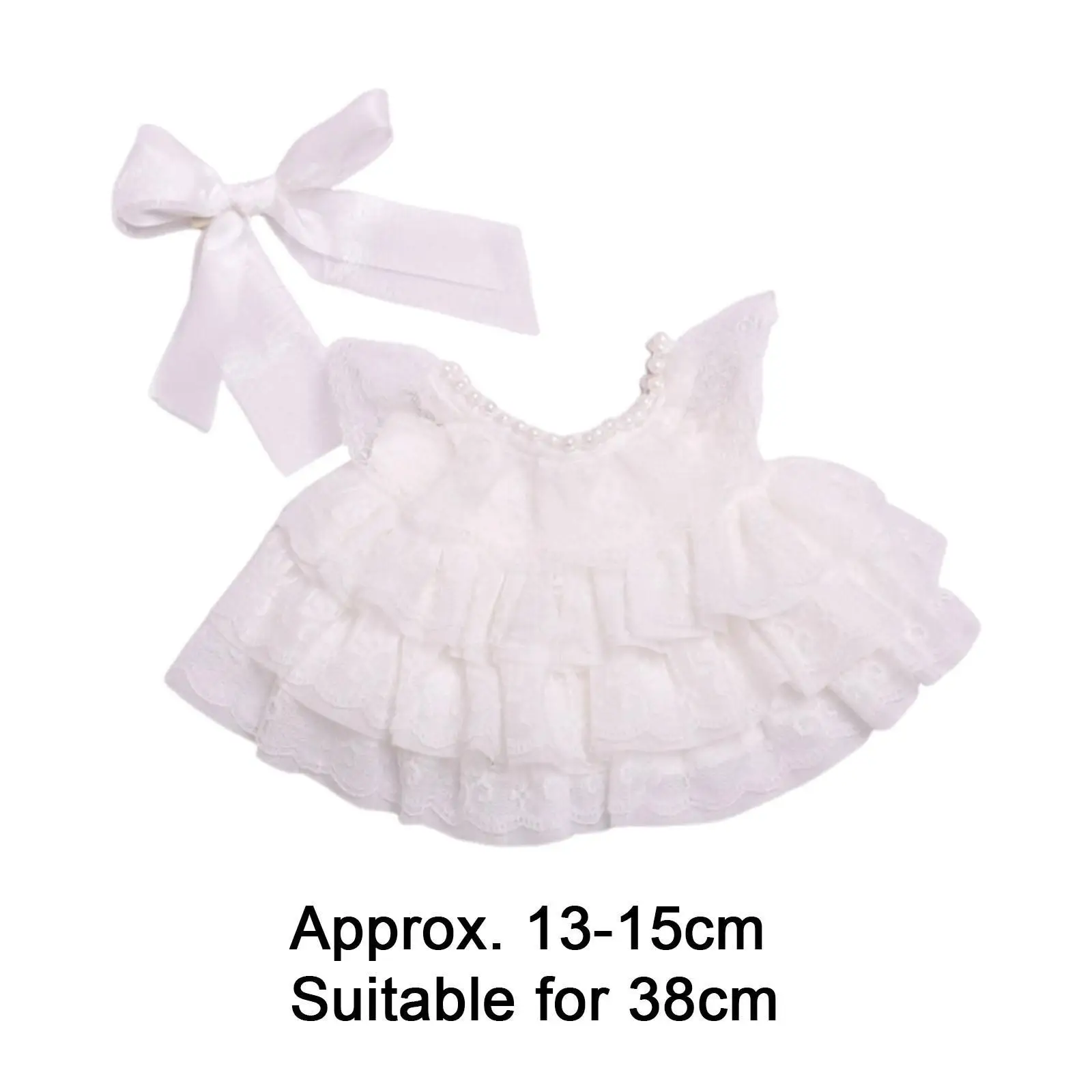 Fashion Dolls Dress Suit Costume Cute Wedding Dress Clothes Miniature Clothing for 38cm Dolls Children's Gifts New Year Gifts