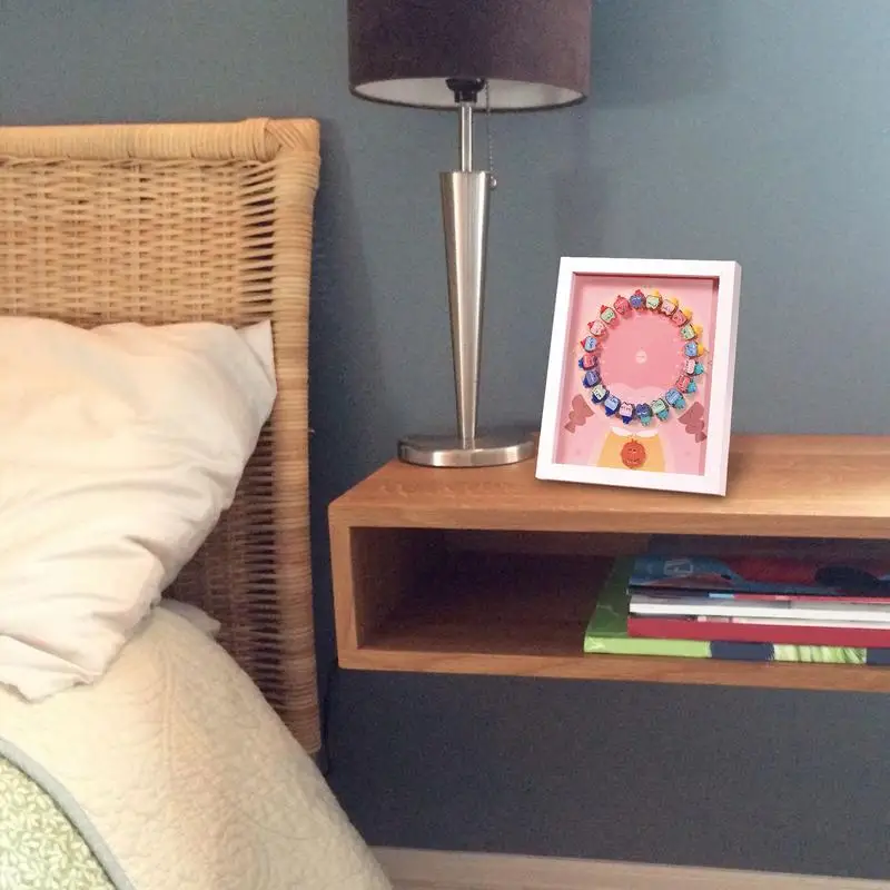 Portacepillos de dientes para niños pequeños, caja de recuerdo para evitar la pérdida de dientes, casa de dientes de cristal transparente