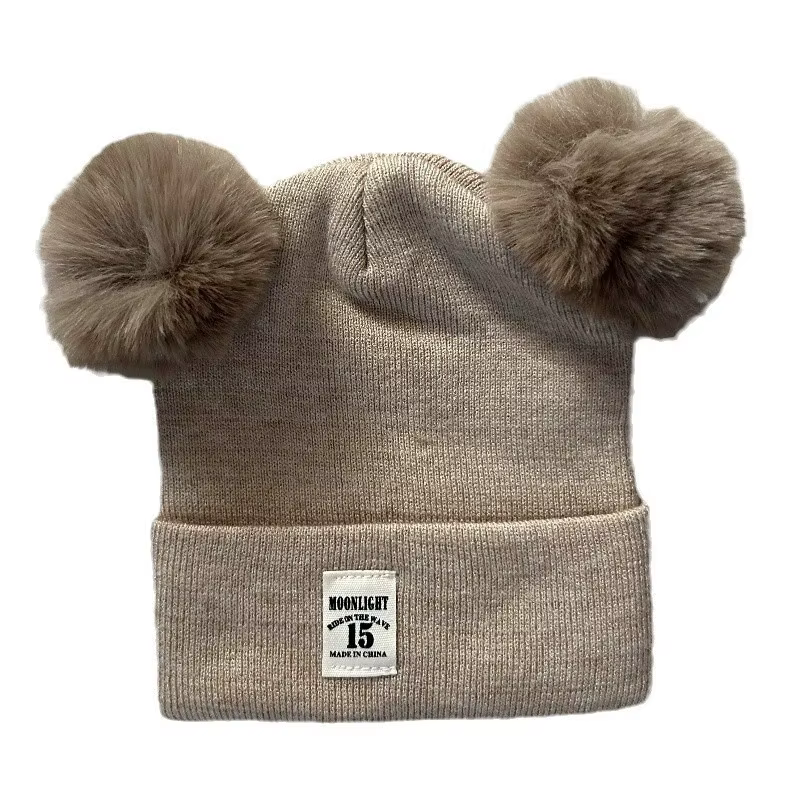 Gorros de bebé de doble capa – Protección térmica otoño e invierno - imagen 3