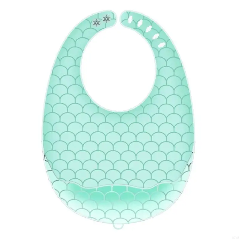 Alimentación viaje D7YD con bolsillo para recoger alimentos, bebé portátil silicona para niños pequeños, suministro para