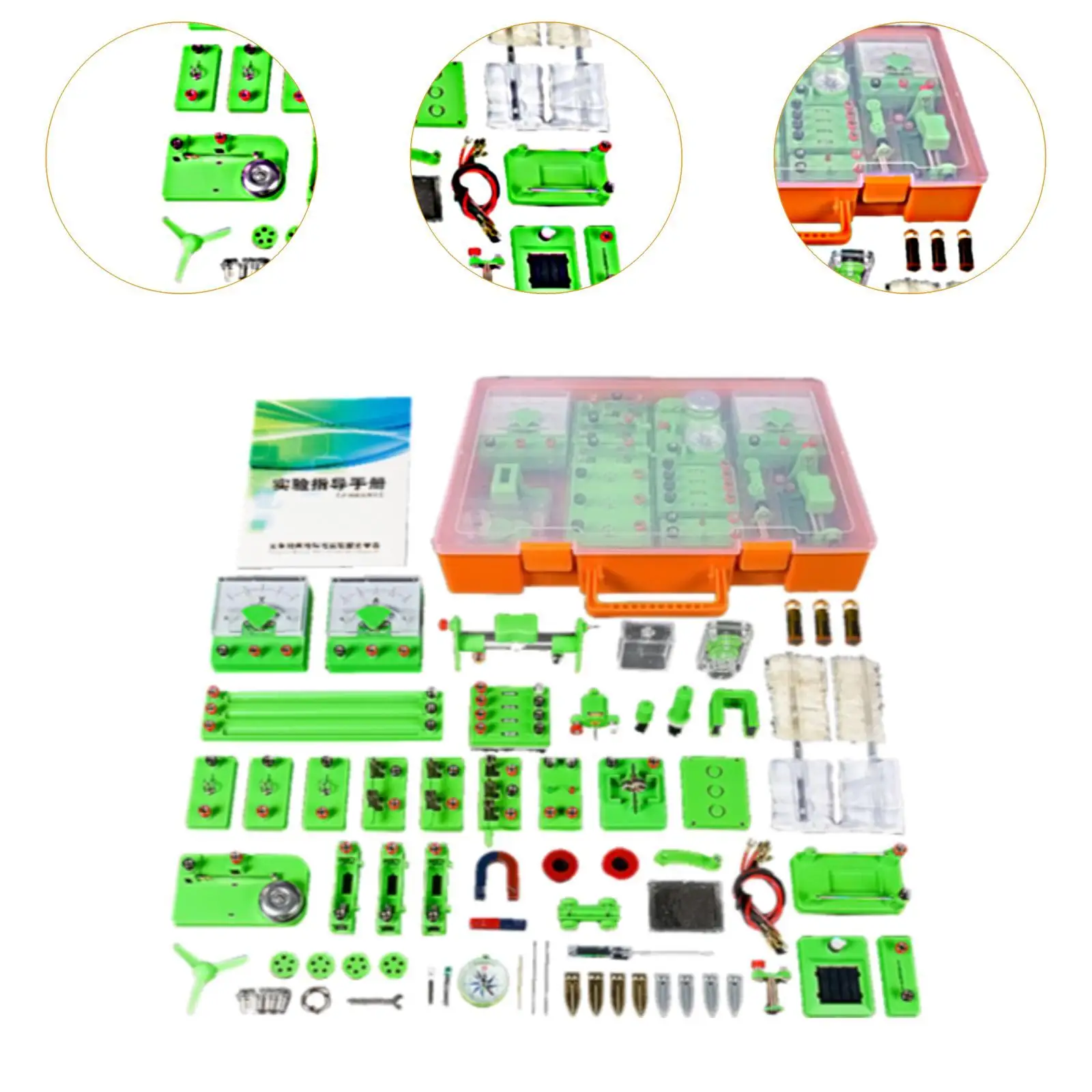 Circuit Electricity Learning Set Simple Circuit Set Physics Basic Circuit for