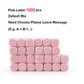 1000Pcs Mix Letter