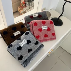 Bufanda infantil de lunares – Jacquard suave y cálida para invierno