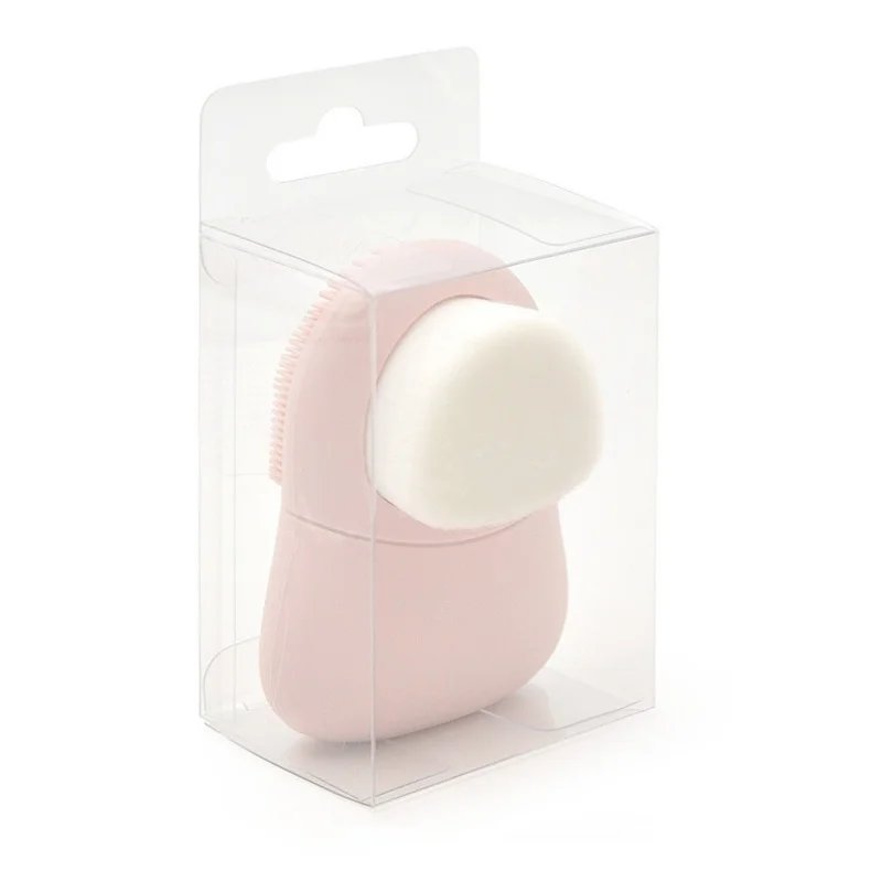 1 cepillo de champú de silicona, cepillo de champú para bebé, masaje de dos caras de silicona para bebé, herramienta de cuidado facial exfoliante de pelo suave - imagen 5