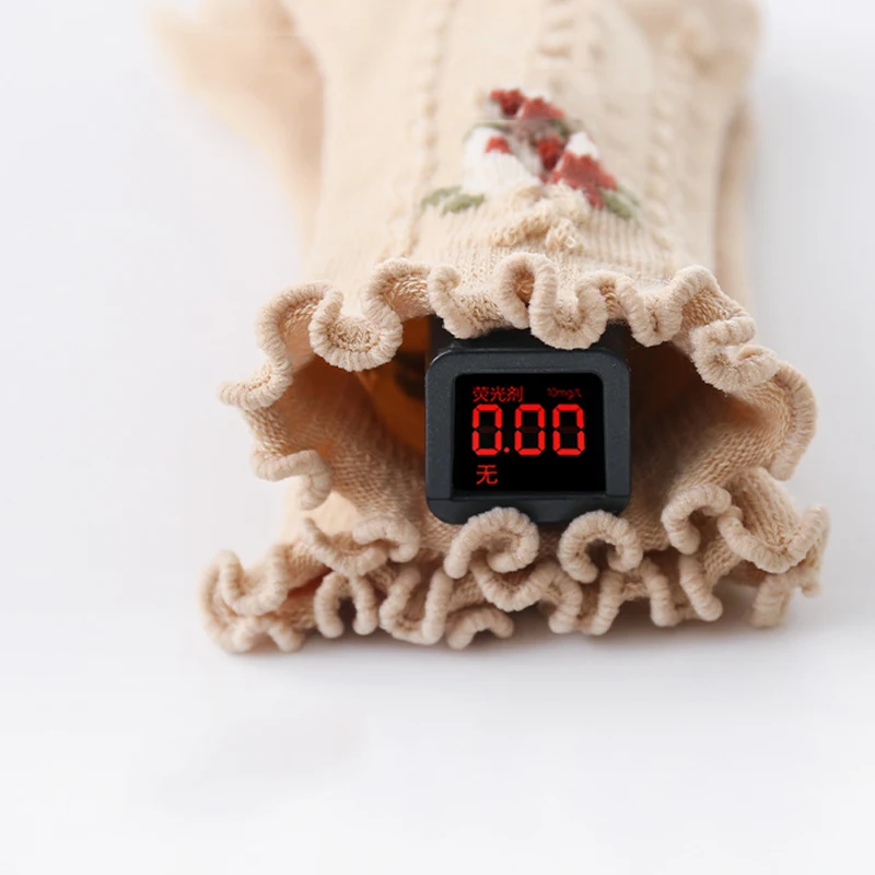 Nuevos calcetines de primavera con orillo fibroso para niños pequeños, calcetines suaves para bebés recién nacidos, giros florales para niñas, calcetines bonitos de otoño para niños de 0 a 8 años - imagen 5