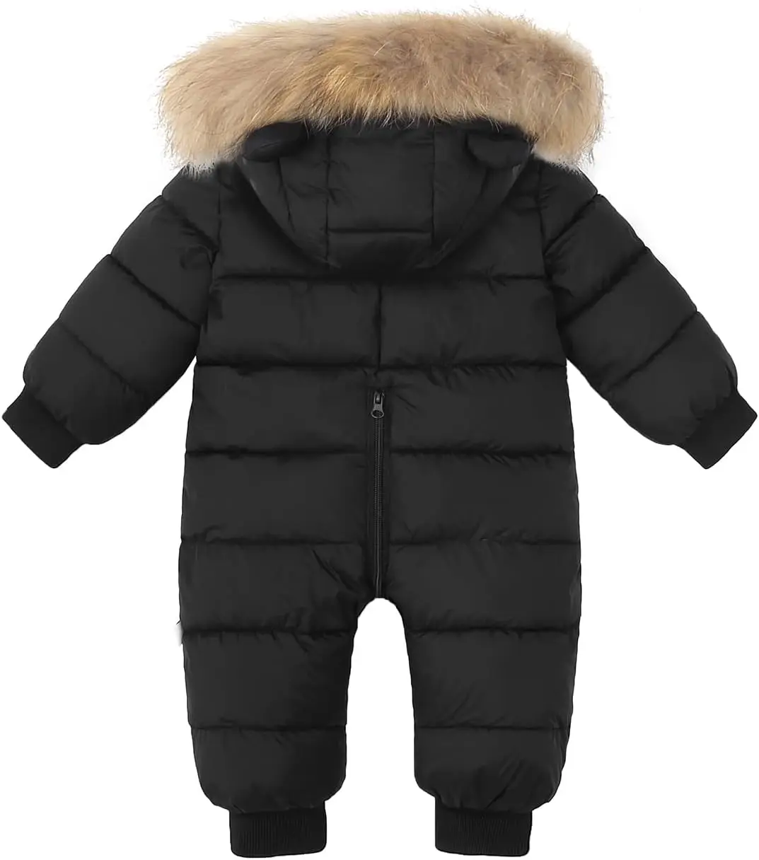 Traje de nieve de invierno para niña, abrigo cálido para recién nacido, traje de nieve para niño pequeño, ropa infantil - imagen 2