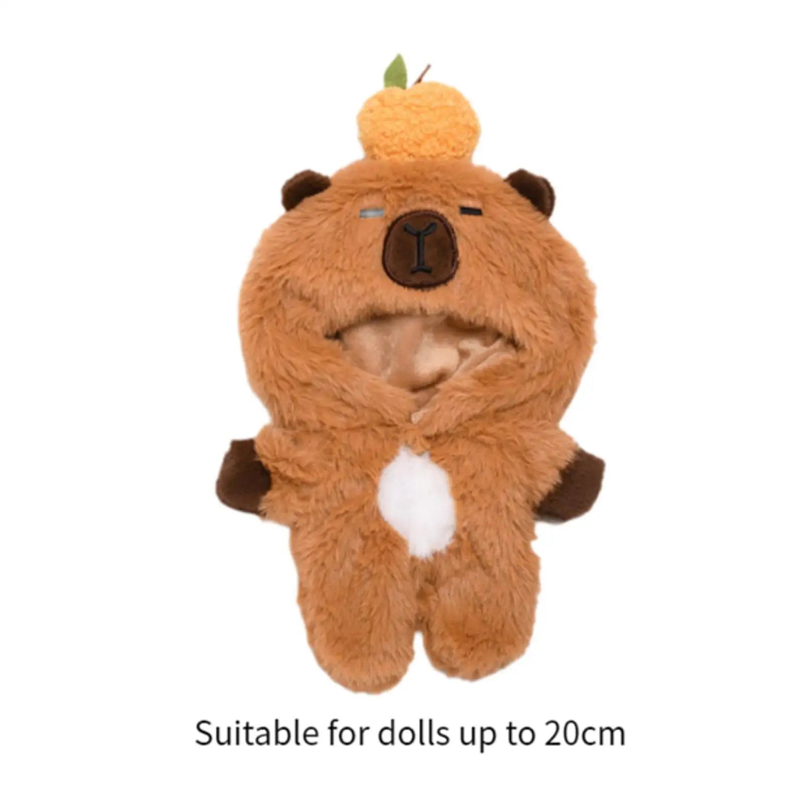 Doll Clothes Costumes Kapibala Plush Jumpsuit for Girls Kids Birthday Gift