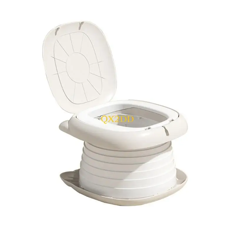 Inodoro plegable para bebés QX2D, inodoro para niños práctico e higiénico, para viajar - imagen 4