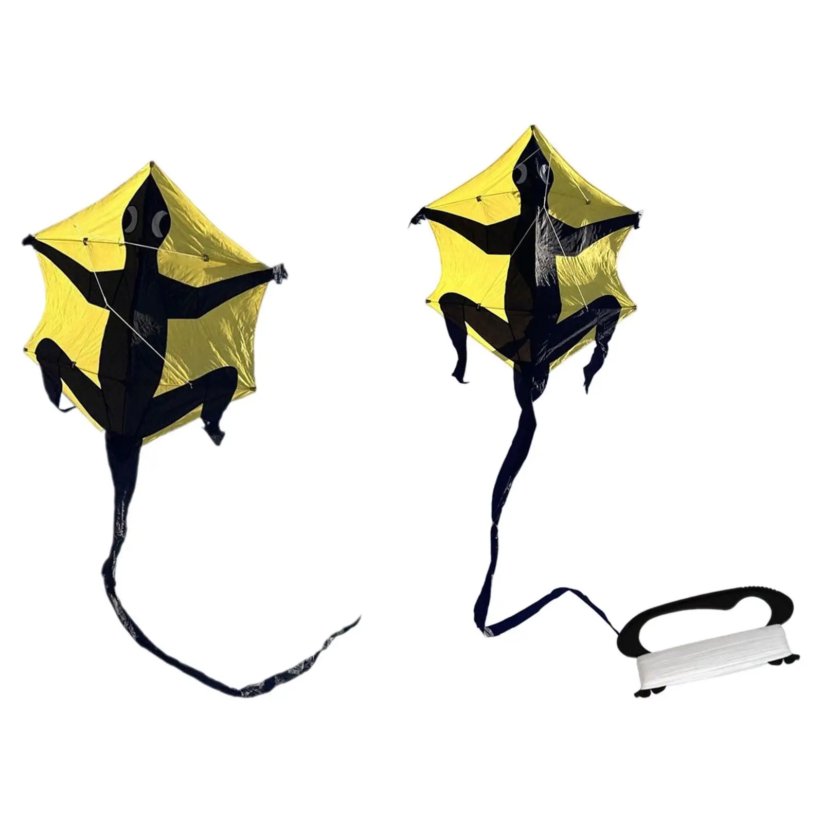 Animal Design Kite for Outdoor Fun 128cmx150cm Single Line Toy for Family Gatherings