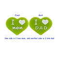 10pcs apple green