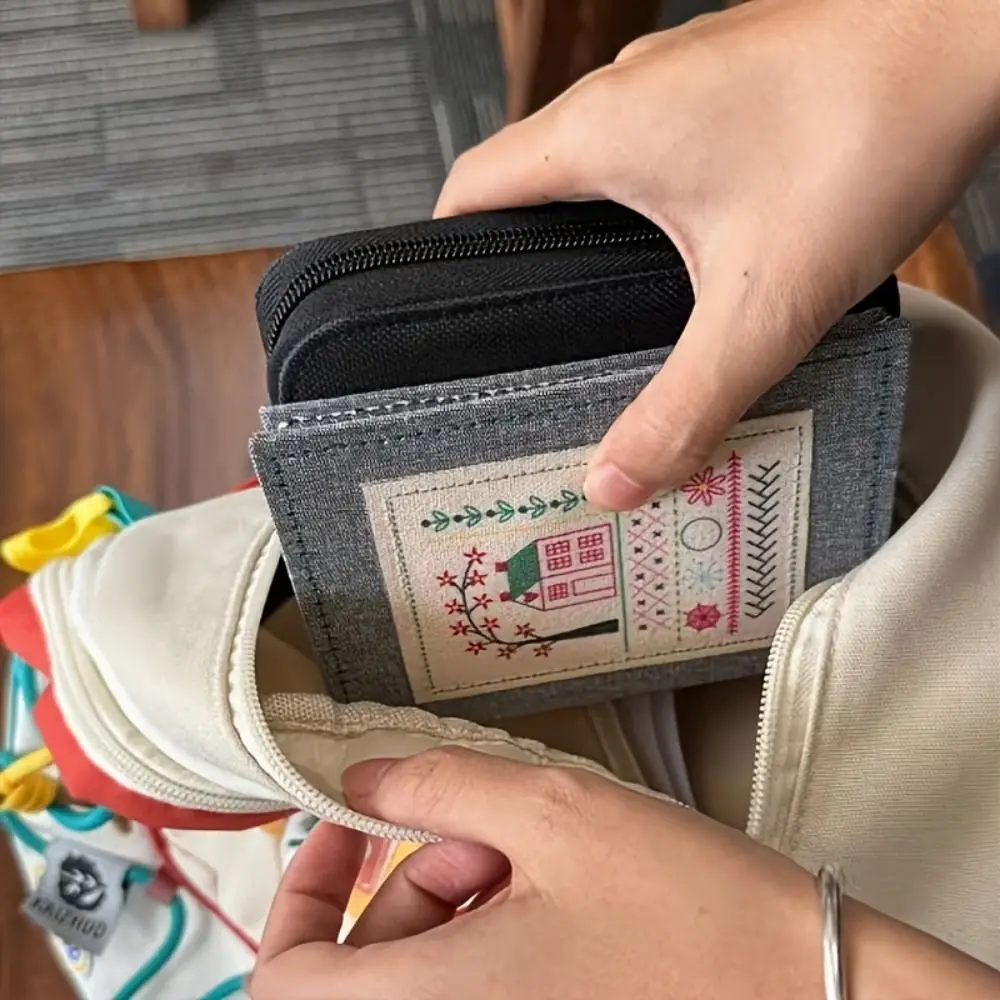 Kit de bordado infantil portátil con fieltro y guía de puntadas - imagen 5
