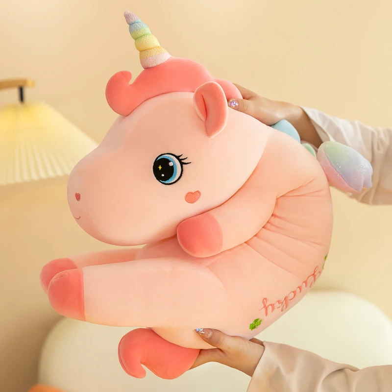 Peluche unicornio gigante suave para dormir y regalo de cumpleaños - imagen 5