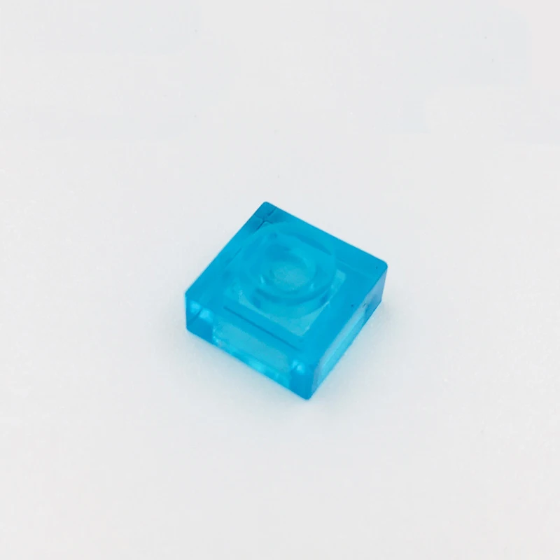 200pcs clear blue