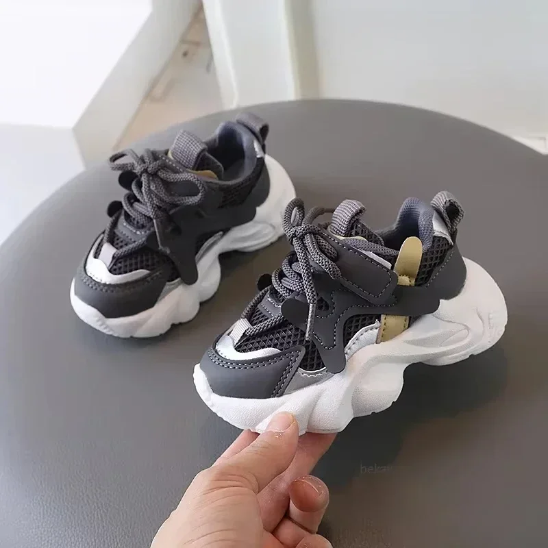 Zapatillas deportivas de tela para niño - Puntera lisa, ideales para running y viaje - imagen 5