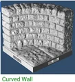 curved wall