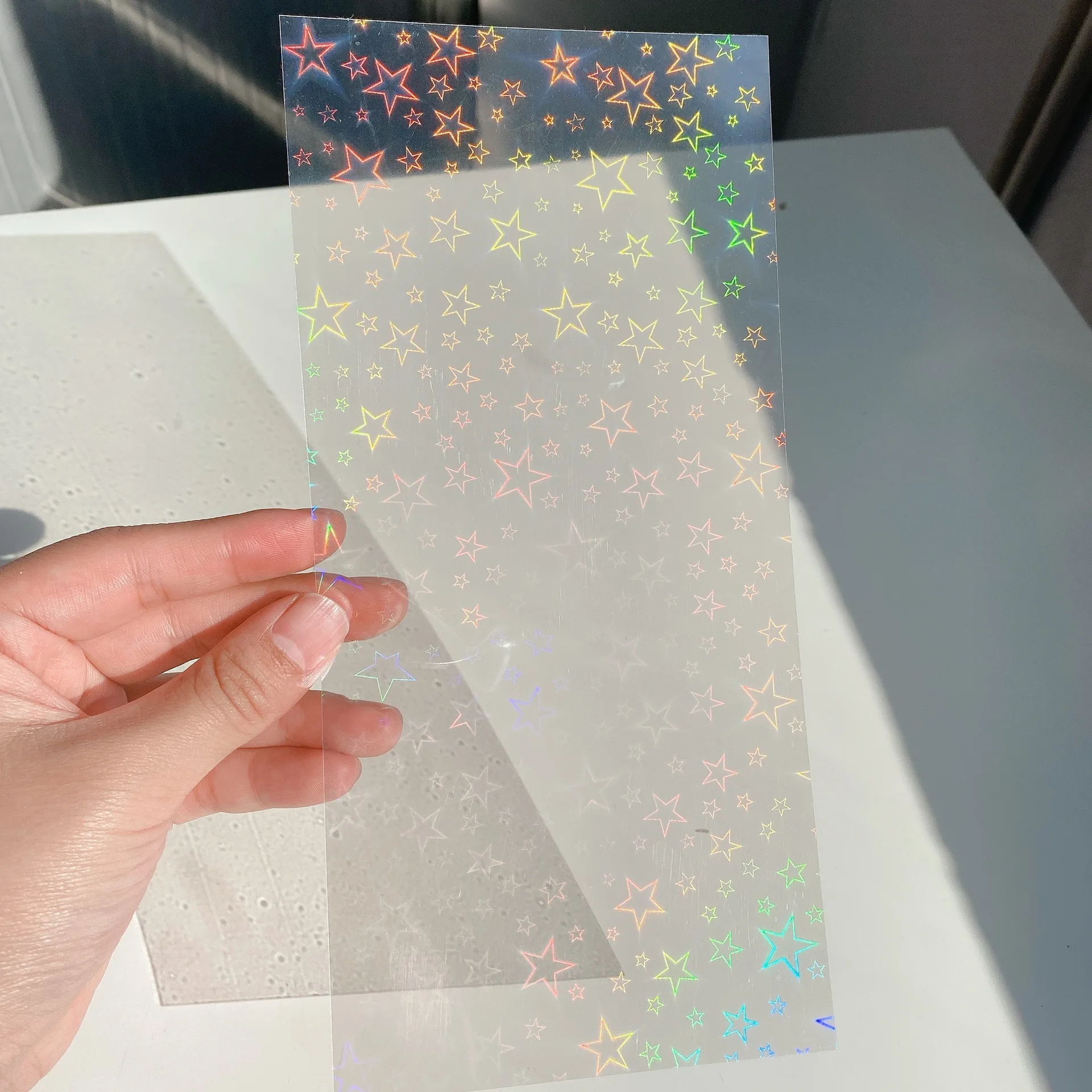 Acabado brillante visto desde diferente ángulo