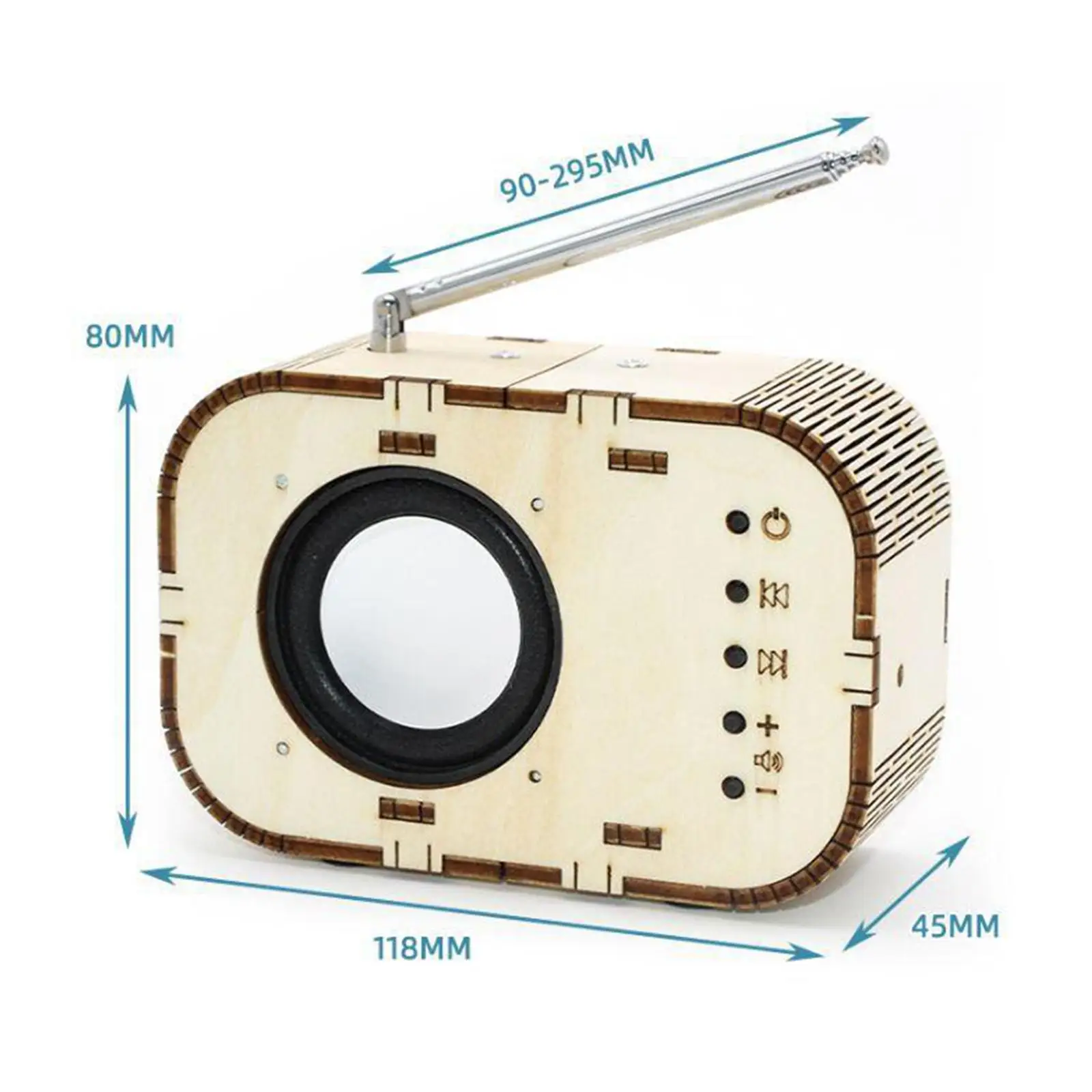 Science Project Model Learning Puzzle DIY Radio Model for Birthday Gift Kids