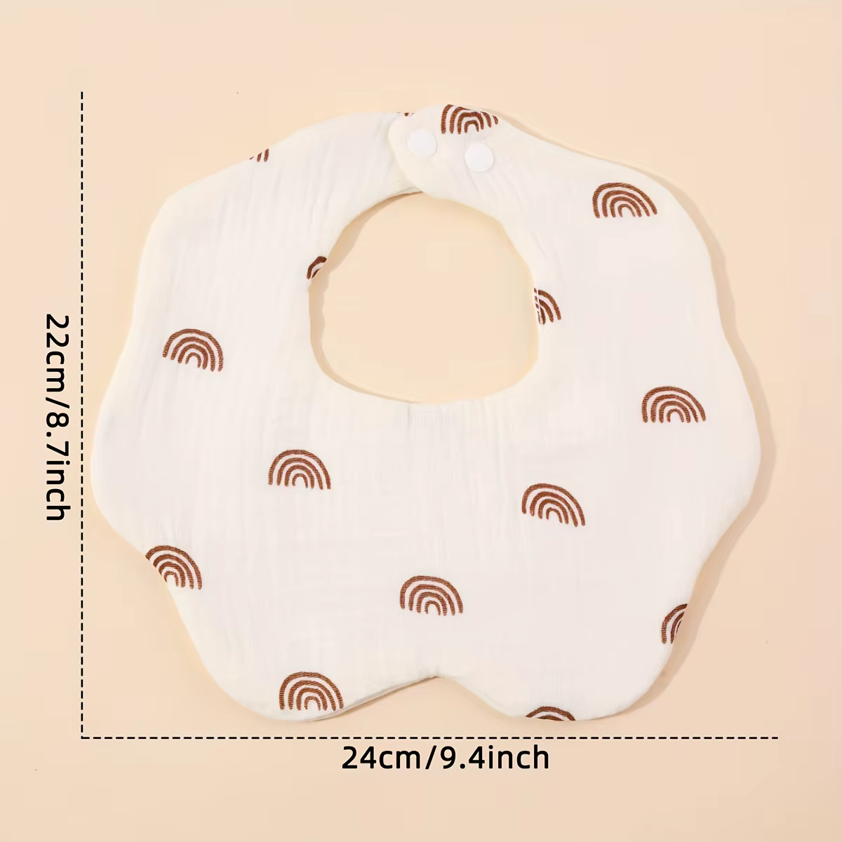 Babero de bebé súper ligero unisex para dentición – Recién nacidos - imagen 3