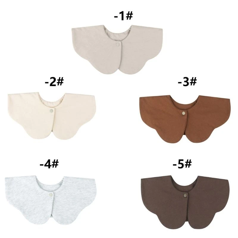 Baberos algodón M76C para bebé, toalla Saliva muy absorbente, paño para eructo para recién nacido, regalo ducha, y - imagen 5