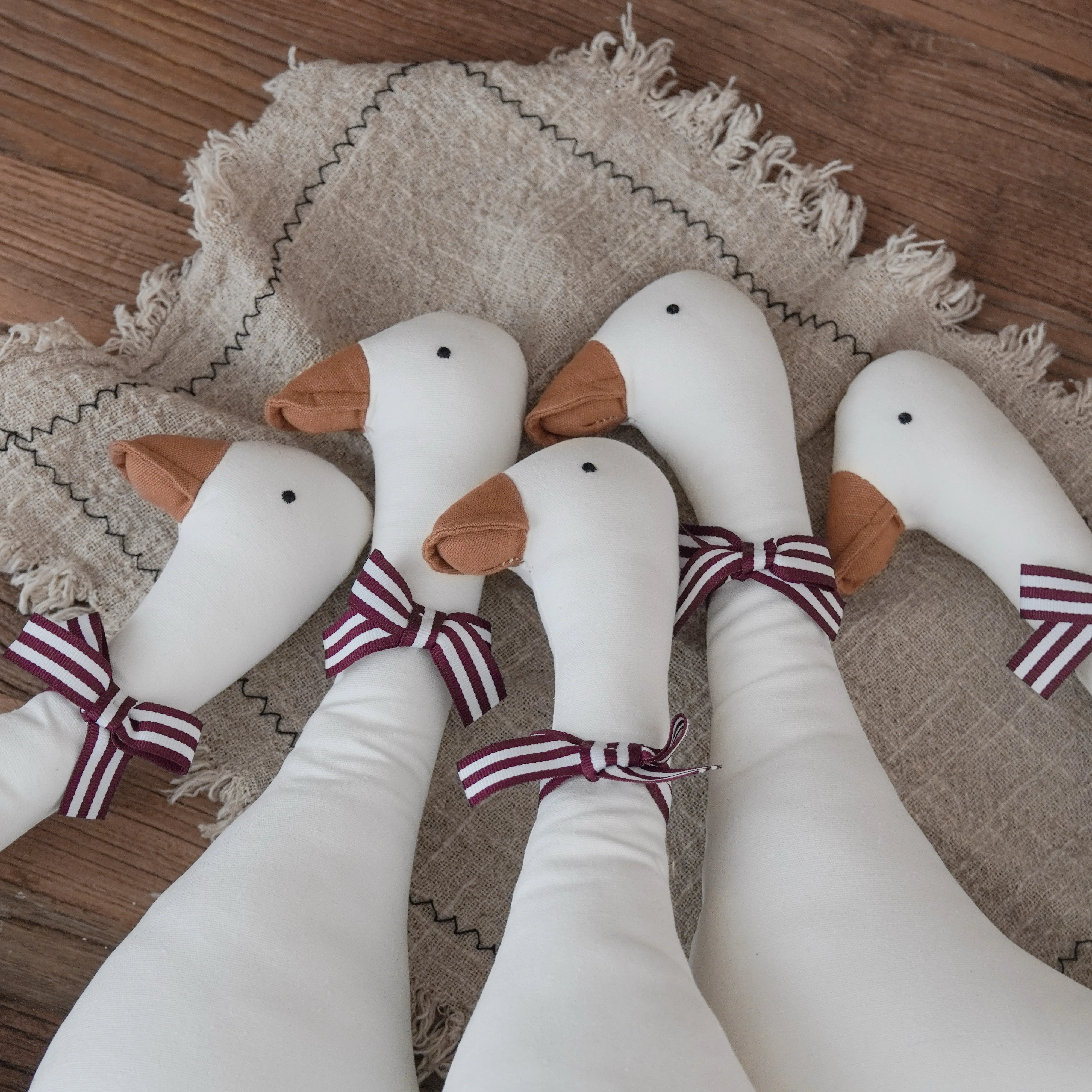 1 Uds. Muñeco de ganso de dibujos animados de estilo nórdico, juguete para dormir para bebé, peluche suave, decoración del hogar, regalo para niños - imagen 5