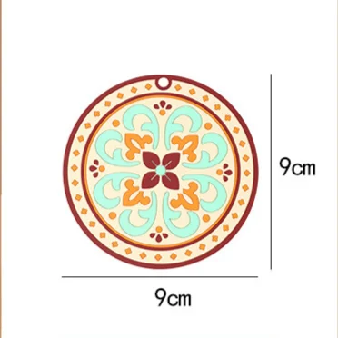 Small circular red