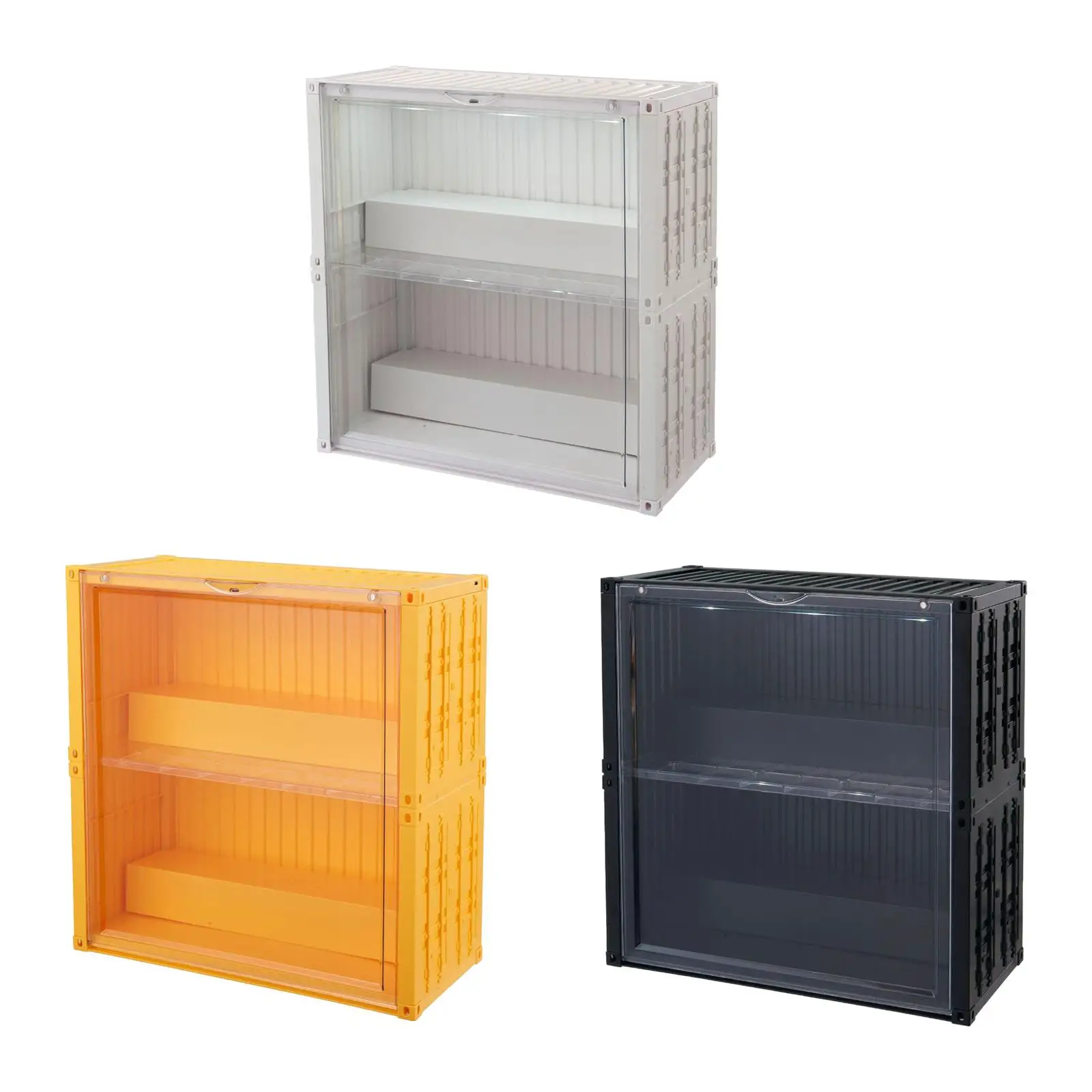 Display Case for Collectibles Dolls Miniature Figurines Doll Storage Box