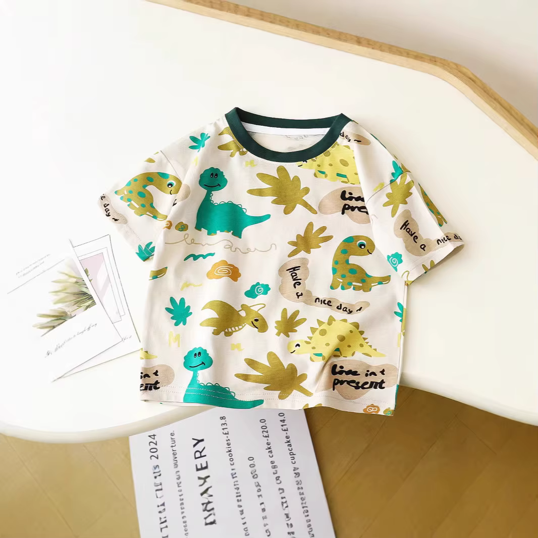 Camiseta de manga corta para niño – Moda infantil verano - imagen 2