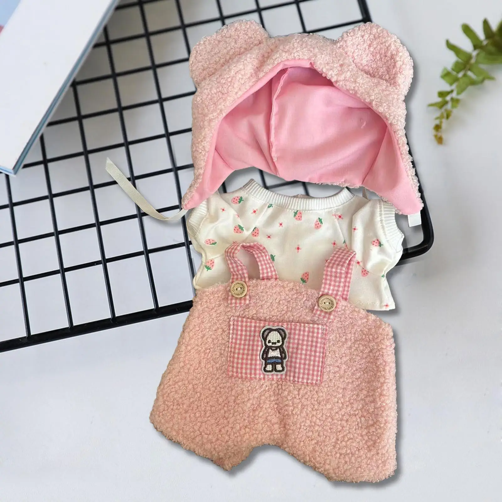 38cm Plush Doll Clothes Comfortable Fashion Dress up Costumes Doll Clothing