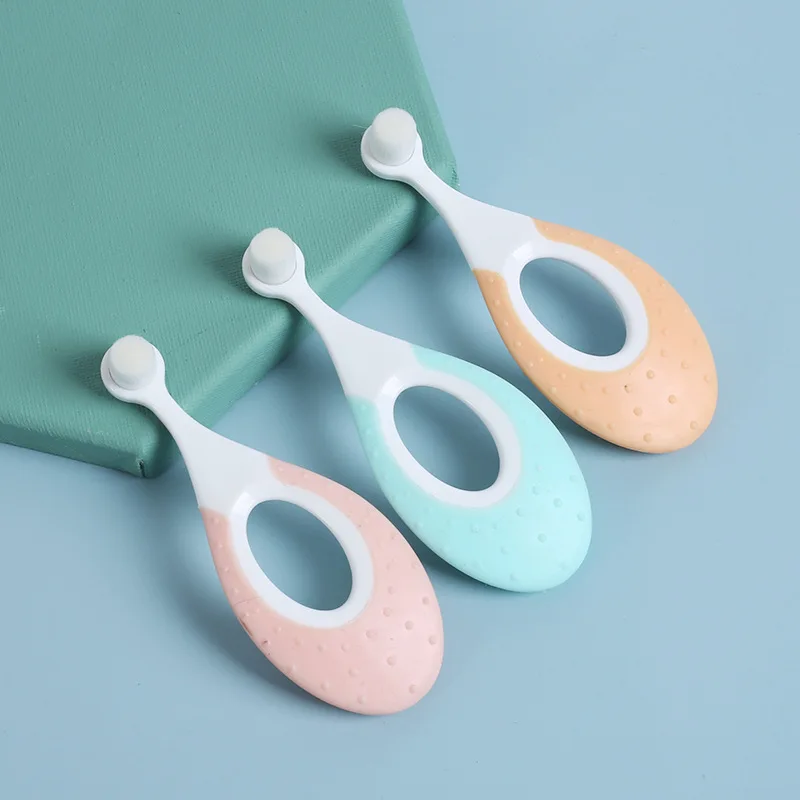 Cepillo de dientes de cerdas suaves de color macarrón (1-6 años): suave, seguro y cómodo: ideal para niños/niños pequeños, ¡un imprescindible para el cuidado bucal!