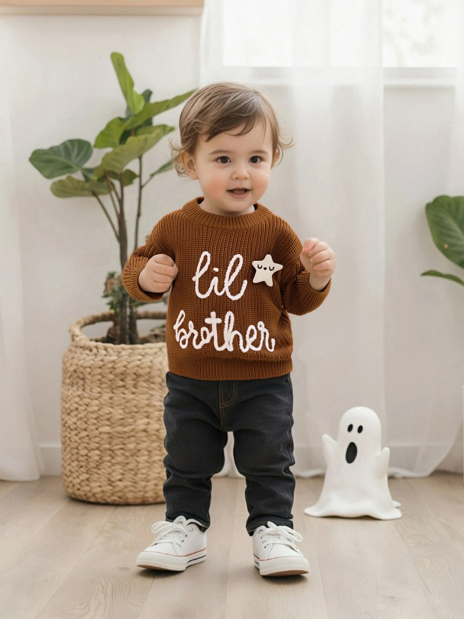 Prenda de punto para bebé multicolor
