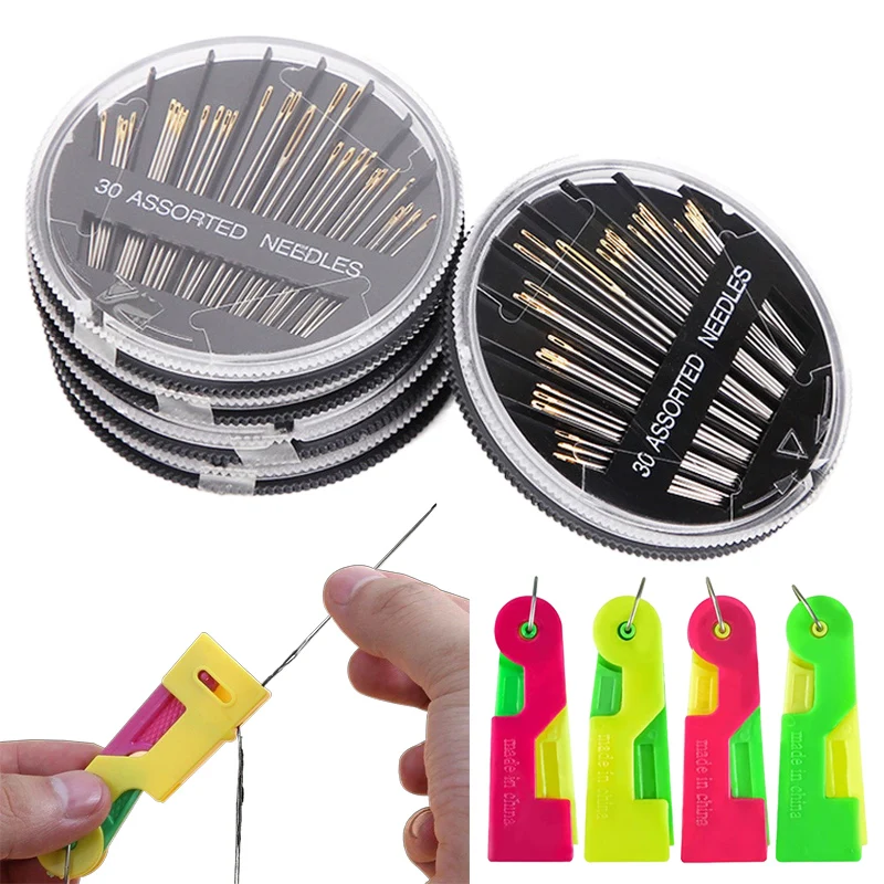 Kit de costura con enhebrador automático – Manualidades para niños