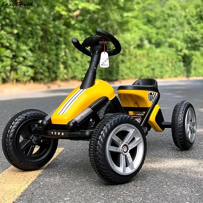 LazyChild-triciclo para niños de 1 a 6 años, Kart Flexible, fácil, bicicleta para niños, Pedal estable, coches para niños - imagen 4