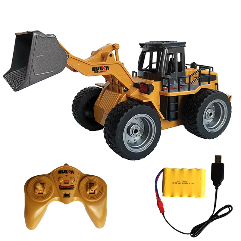 Huina 1520: Tractor RC 1:18 con pala y carretilla elevadora - imagen 2