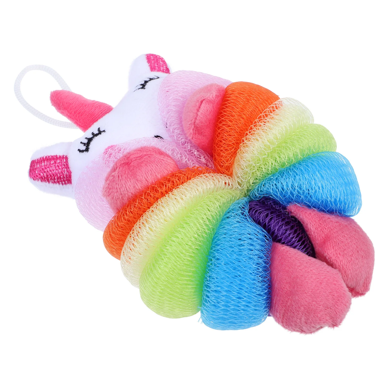 Bolas de baño de dibujos animados, bonitas bolas de espuma para ducha para niños, depuradores de baño flexibles, herramientas de ducha cómodas para frotar - imagen 3