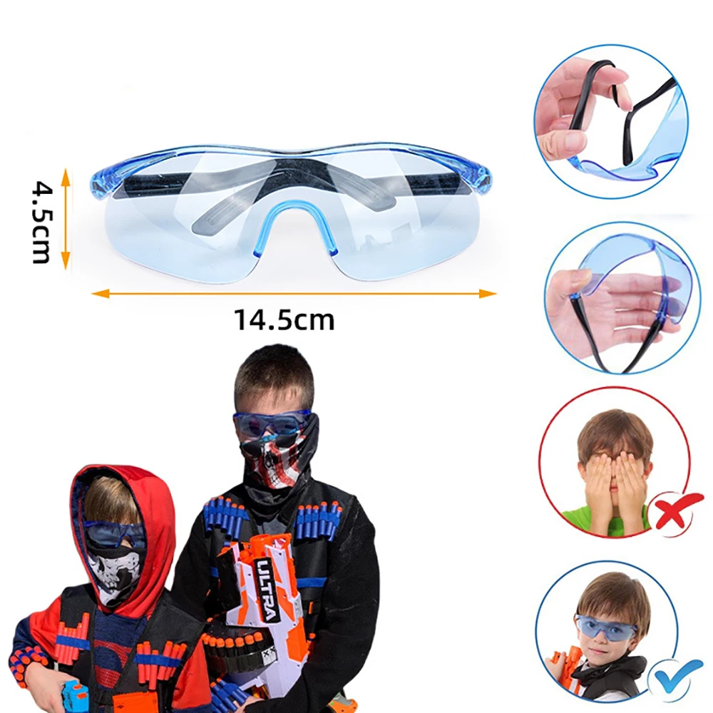 Nerf kit táctico para niños – chaleco, pistolas, dardos y protección - imagen 4