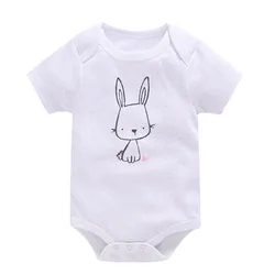 Kavkas Body algodón – Conejo para recién nacido manga corta
