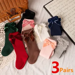 Calcetines de princesa algodón suave para niñas