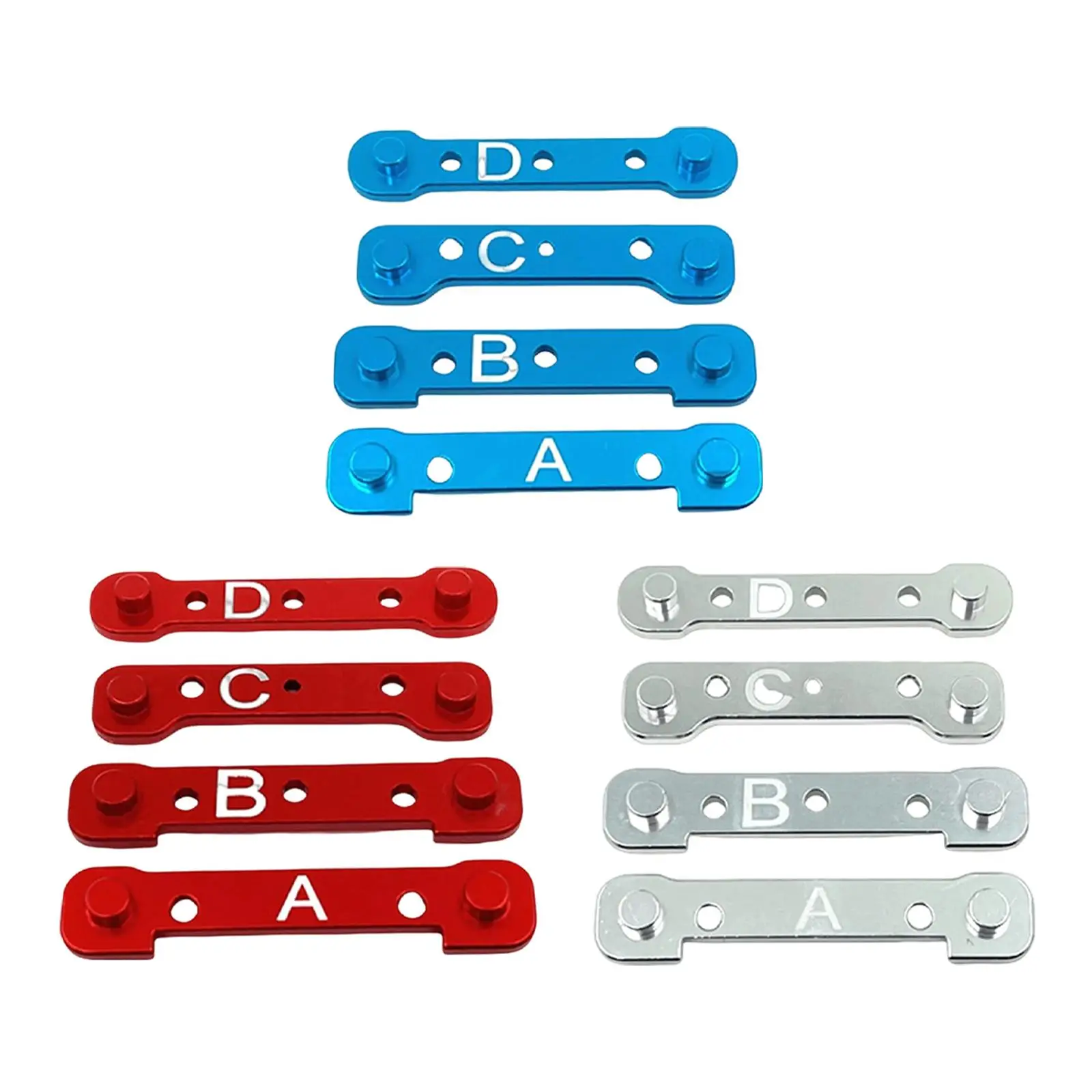Brazos de aluminio para coche RC 1/10 – Repuestos fácil instalar - imagen 3
