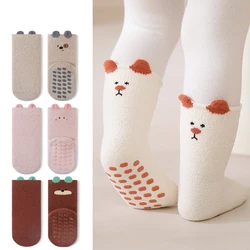 Calcetines antideslizantes de algodón para bebé con estampados