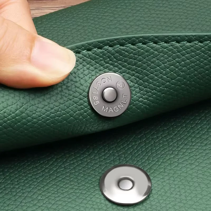 Bolsa de archivo A4 de cuero, impermeable, resistente al desgaste, carpeta de gran capacidad, suministros de almacenamiento de archivos para oficina y escuela, 1 Uds. - imagen 5