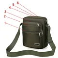 Six zipper green