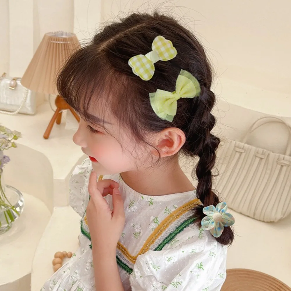10 Uds. De lazos bonitos para el cabello para niños, lazo de flores dulces de princesa para niñas y mujeres, bandas elásticas para el cabello, accesorios coloridos para el cabello de bebé - imagen 2