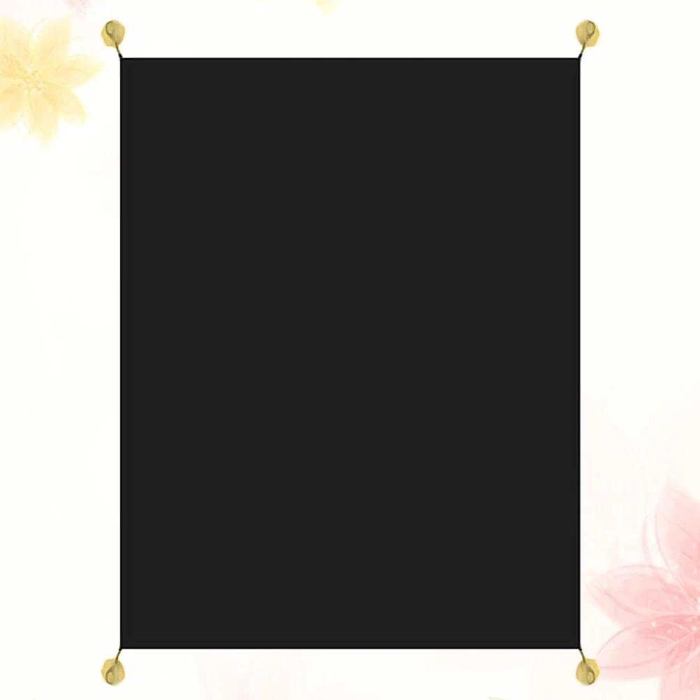 Cojín de dibujo Premium para niños, almohadilla de suelo impermeable, diseño Simple y elegante, se adapta a cualquier decoración del hogar, cojín de dibujo negro, 1 Uds. - imagen 5