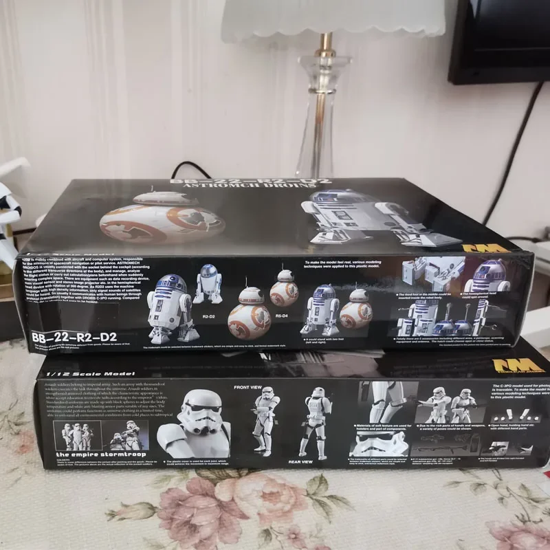 Figura coleccionable Star Wars R2-D2 y BB-8 para niños